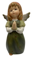 Auktion 362 / Los 9079 <br>betender Goebel Engel, H-12 cm