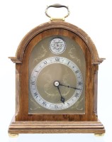 Auktion 363<br>kl. Kaminuhr "Elliot clock" England, mechan. Werk läuft, H-mit Griff ca. 20 cm, B-15 cm