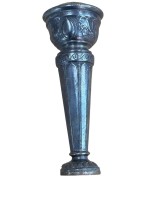 Auktion 363 / Los 15003 <br>Jugendstil-Bronze Petschaft, Monogramm NA, H-9 cm