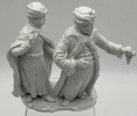 Auktion 370<br>"Der Sultan mit seiner Bedienung". F&uuml;rstenberg.