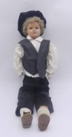Auktion 363<br>Masseepuppe ohne Hersteller, H-50 cm, wohl eine Marriage