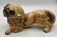 Auktion 363<br>grosser Pekinese von "Goebel", H-14 cm, L-31  cm