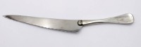 Auktion 363<br>Brotmesser, Silbergriff, Dänemark 1957, ca. L-29,2cm