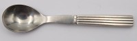 Auktion 363<br>kl. Löffel, Georg Jensen, Bernadotte, Silbergriff, L_11,8cm