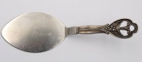 Auktion 363<br>Pastetenheber, Silbergriff, Dänemark, L-17cm