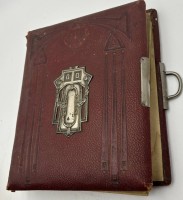 Auktion 363<br>schlecht erhaltenes Fotoalbum voller Fotos um 1900, gut gefüllt bzw. einige lose anbei