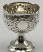 Auktion 363<br>Silber-835- Eierbecher oder ähnliches, H-4,5 cm, 29 gr