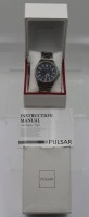 Auktion 363<br>Eine Pulsar Sport Quartz ( läuft !)  HAU , guter Zustand mit Box und Papieren.
