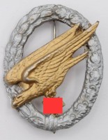 Auktion 363<br>Ein Fallschirmschützenabzeichen / Luftwaffe 2 WK .