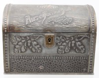 Auktion 363<br>Eine Patriotische Eisenblech Dose ,, Aus eiserner Zeit '' ,