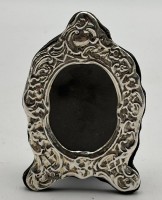 Auktion 363<br>kl. Tisch-Fotorahmen, Silber, H-9,5 cm, B-6 cm