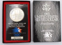 Auktion 363<br>US Silber Dollar 1983, Proof Quality, orig. verpackt