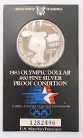 Auktion 363<br>US Silver Dollar 1983, neu in Blister