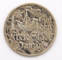 Auktion 363<br>1 Gulden 1923, Freie Stadt Danzig