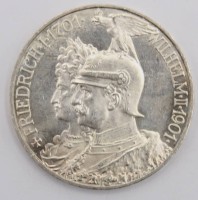Auktion 363<br>5 Mark 1901 Deutsches Reich, Friedrich und Wilhelm II