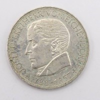 Auktion 363<br>5 DM 1957, Freiherr von Eichendorff