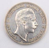 Auktion 363<br>5 Mark, Preussen 1888, Wilhelm II