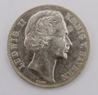 Auktion 363<br>Siegestaler 1871 Kaiserreich Bayern Ludwig II.