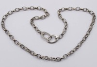 Auktion 363<br>925er Silber-Halskette, Jette Joop, 40,7gr., L-54cm