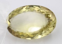 Auktion 363<br>Lemon Citrin, ca. 92,2 Karat