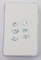 Auktion 363<br>6x Aquamarine, 2,77 Karat