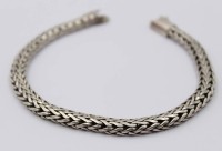 Auktion 363<br>Herren-Armband in 925er Silber, 31gr., L-22cm