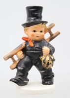 Auktion 363 / Los 9020 <br>Schornsteinfeger, Goebel, bemalt, ca. H-13,3cm