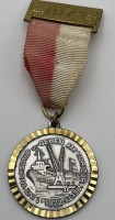 Auktion 363 / Los 6128 <br>Medaille am Band "1,internat. Volkslauf Cuxhaven" 1972