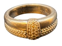 Auktion 363 / Los 1276 <br>Silberring-925- "Ti Sento" beschriftet innen, RG 56, 7,4 gr