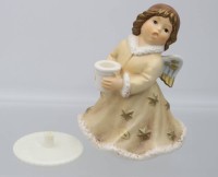 Auktion 363 / Los 9027 <br>Weihnachts-Engel, Goebel, mit Spieluhr, Stand defekt, Werk läuft