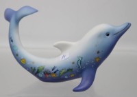 Auktion 368 / Los 9024 <br>Delphin, Goebel, Charlotte di Vita, H-9cm L-17cm