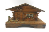 Auktion 363 / Los 16033 <br>Spieluhr "Die Mühle im Schwarzwald" Werk läuft, H-9 vm, B-15 cm