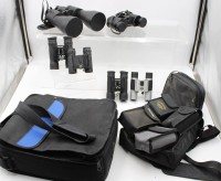 Auktion 363 / Los 16041 <br>6x div. Ferngläser, alle in Taschen