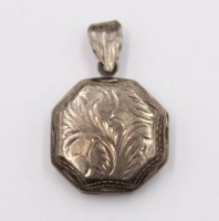 Auktion 364<br>925er Silber-Medaillon, 4,9gr., L-2cm
