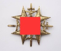 Auktion 364<br>Replik, Spanien-Kreuz mit Schwertern, beschädigt