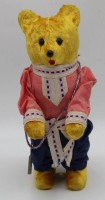 Auktion 364<br>Tanzbär, Schlüsselwerk läuft, H-23 cm