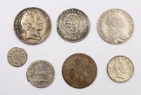 Auktion 364<br>7x altdeutsche Münzen, ab 1732, div