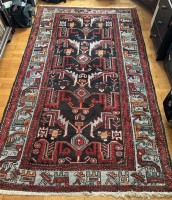 Auktion 364<br>Läufer "Zandjan" Iran, 222x130, Gebrauchsspuren