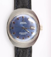 Auktion 364<br>Damen-Armbanduhr, OMEGA Seamaster, Automatic, Werk läuft, ca. D-2,5cm, orig, Etui
