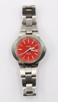Auktion 364 / Los 2049 <br>Vintage-Damen-Armbanduhr, OMEGA Dynamic, Automatic, Werk scheint defekt, ca. 2,6 x 3cm