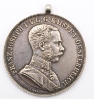 Auktion 364 / Los 7051 <br>Medaille "Der Tapferkeit" Kaiser  Franz Josef I, &Ouml;sterreich