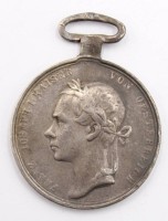 Auktion 364<br>Kaiser Franz Josef von Oestereich "Den Tiroler Landesverteidigern" 1848