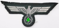 Auktion 364<br>Wehrmacht Heer Brustadler für Offiziere, Trage4spuren