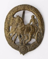 Auktion 364<br>Deutsches Fahrerabzeichen in Bronze, um 1930