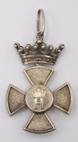 Auktion 364<br>Königreich Serbien Kreuz für Teilnehmer der Balkankriege 1913