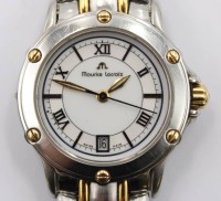 Auktion 364 / Los 2054 <br>Damen-Armbanduhr, Maurice Lacroix, Quarz, Werk l&auml;uft, ca. D-2,8cm