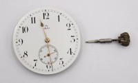 Auktion 364<br>Taschenuhr-Werk, OMEGA, Werk steht, D-4,3cm