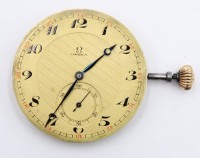 Auktion 364<br>OMEGA-Taschenuhr-Werk, läuft, ca. D-4,3cm