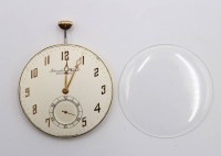 Auktion 364<br>Taschenuhr-Werk, IWC Schaffhausen, 30er Jahre, ca. D-4,5cm, Werk läuft