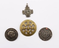 Auktion 364<br>4x div. Nadeln, etc. 2x Silber